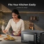 Midea 20L Solo Microwave Oven | 5 Power Levels + Defrost | 10-Year Magnetron Warranty | Mechanical Knob Control | Easy-Clean Powder-Coated Cavity | Energy Efficient | Oven for Reheating & Cooking - Image 9