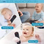 FunBlast Teether for Babies - Silicone Remote Teether for 3+ Month Baby & Toddlers, Teething Toys for Babies and Toddlers, Helps Biting Skills Development, Activity Toys for Baby (Black) - Image 9