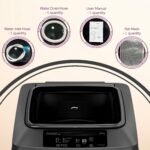 Godrej Smart Choice 7 Kg 5 Star with 5 Years Comprehensive Warranty, AI Tech, Fills Tub At ~0 Water Pressure, Fully-Automatic Top Load Washing Machine (WTEON ALP 70 5.0 FDUN GPGR, Graphite Grey) - Image 15