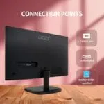 Acer EK240Y P6 P6 23.8 Inch IPS Full HD Backlit LED Monitor I 144Hz Refresh Rate, 1MS VRB Response Time, AMD FreeSync I 1 x VGA 1 x HDMI with Inbox HDMI Cable I Zero Frame Design I Eye Care I Black - Image 7