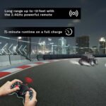 popsugar Off Roader Rechargeable Remote Control Car | RC Car Monster Truck | 4 Headlight Modes | Lithium Battery | C-Type Charging | 2.4GHz Remote Controller | Made in India, Black - Image 3
