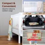LuvLap Jungle Time Double Sided Water Proof Baby Floor Mat, Multicolor, Reversible Floor mats for Kids, Baby mats for Floor, Crawling Baby, Extra Large Size, 6'5" x 4'10" (195.5cmx147cm), 0.8cm Thick - Image 7