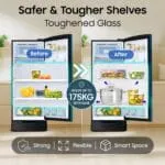 Samsung 183 L, 4 Star, Digital Inverter, Direct-Cool Single Door Refrigerator (RR20H28249U/NL, Paradise Bloom Blue, Base Stand Drawer, Single Touch Defrost, 2026 Model) - Image 6