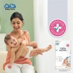 Jr. Sr. Baby Diaper Pants | Medium (M) Size (7-12 kg), 36 Count | Pack of 1 | Upto 12 hr Absorption with Advanced Leak Protection | Safe For Babies Skin | Soft, Secure & Comfy - Image 2