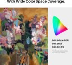 HUION Kamvas Pro 19 (4K) Drawing Tablet with 18.4" UHD IPS Touch Display | 16384 Pressure Levels | 150% sRGB | Anti-Glare Glass | USB-C Connectivity | Integrated Stand for Designers & Animators - Image 3