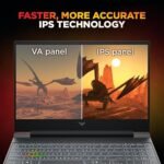 HP Smartchoice Victus, 14th Gen Intel Core i5-14450HX, 6GB RTX 3050, 24GB DDR5(Upgradeable) 512GB SSD, 144Hz, 300 nits, 15.6''/39.6cm, Win11, Office 24, Mica Silver, 2.3kg, fa2303/15tx, Gaming Laptop - Image 9