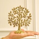BEHOMA 100% Pure Brass (6 inch) Kalpvriksh Tree with Birds | Good Luck Gift - Image 9