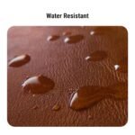 DailyObjects Turf 2.0 Desk Mat | Super Smooth Felt for Gaming Home and Office | Vegan Leather | Work from Home Solution for Laptop Keyboard and Mouse | Reversible Anti Slip Water Resistant - Green - Image 4