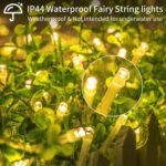 Homesake® 36 Feet Long 40 LED Power Pixel Serial String light Fairy Lights, Plug Sourced, Home & Outdoor light for christmas tree light corner Home, ornament setup festive decor (Pack of 1 Warm White) - Image 3