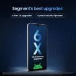 Samsung Galaxy M17 5G Mobile (Moonlight Silver, 4GB RAM, 128GB Storage) | 50MP OIS Triple Camera | Gorilla Glass Victus| IP54 | 6 Gen OS Upgrades | AI | Gemini Live | Lag-free Gaming | Without Charger - Image 8