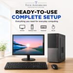 All-in-One Desktop Computer Set with Monitor, Keyboard & Mouse, SSD Ready PC - Image 2