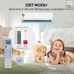 LG 1.5 Ton 3 Star, Smart Inverter Split AC (100% Copper Condenser, AI Convertible 6-in-1, Faster Cooling & Energy Saving, Diet Mode+, HD Filter with Anti-Virus Protection,Him Clean, AS-Q18JNXE,White) - Image 8
