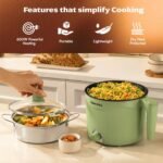 Cookwell Multipurpose Cook Kettle With 1.5L Nonstick Inner Pot (600W) - Image 2
