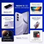 Redmi 15 5G Sandy Purple 8GB + 128GB - Image 2