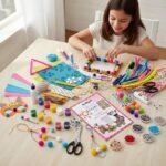INDIKONB 22 in 1 Art and Craft Kit for Girls and Boys with Crafts Supplies Set All Craft Materials Items for Kids DIY for All Ages 8-10, Age 9-12, Age 12-16 Old - Art Kit # 2, Multicolour - Image 2