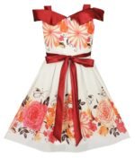 Baby Girls Birthday Frock Dress_Baby Girls Dress_Daisey Frock - Image 3