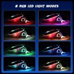 Zebronics Transformer M Plus Wired Gaming Mouse, Up to 12800 DPI, 6 Buttons with a 6-Level DPI Switch, 8 RGB Modes, 1000Hz Polling Rate, 1.5m Detachable Cable, Gaming Grade Sensor (Grey + Blue) - Image 6