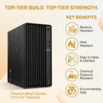 Business Desktop PC | Core i5 GEN4 Turbo 4590 3.30Hz | 16GB RAM | 512GB M.2 SSD | Windows 11 Pro & MS Office 2021 | WiFi 6 & Bluetooth | Type-C Port | Premium Metal Body | 2 Year On-Site Warranty - Image 2