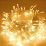 Homesake® 36 Feet Long 40 LED Power Pixel Serial String light Fairy Lights, Plug Sourced, Home & Outdoor light for christmas tree light corner Home, ornament setup festive decor (Pack of 1 Warm White) - Image 8