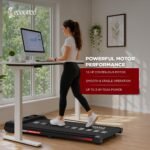 Cockatoo SmartWalk 1A Slimmest Walking Pad for Home, with Speed 1-6Km/Hr, 3HP Peak, 2-Level Incline Underdesk Treadmill (Max Weight:100 kg) - Image 5