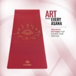 WiseLife Printed Yoga Mat (Indias no 1 Yoga Brand) Strap For Men, Women, Kids | Anti-Slip Extra thick, long & Wide Exercise Sports Mat for Workout, Fitness, Yoga, Gym, Home & Pilates 6MM (Maroon Surya Namaskar) - Image 7