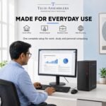 All-in-One Desktop Computer Set with Monitor, Keyboard & Mouse, SSD Ready PC - Image 3