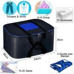Storite 2 Pack Moisture Proof Nylon Large Underbed Storage Bag For Clothes - Image 2