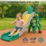 Amazon Brand – Solimo Unicorn 2-in-1 Kids Slide with Basketball Hoop & Ball | Large | Indoor & Outdoor | Safe for Boys & Girls | Age 2-5 Years | Easy Assembly | Multicolor - Image 5