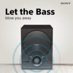 Sony SA-D40M2 All in One 4.1ch Home Theatre System with 100W Power Output and Powerful Subwoofer – Black (Model no.YY2090C) - Image 8