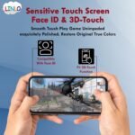 Tempered Glass Screen Protector for iPhone 13/13 Pro/14/16e/17e Edge-to-Edge Full Coverage Case Friendly, Anti Scratch and Bubble free Installation Kit - Black - Image 5