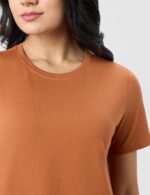 Symbol Premium Women's Super Soft Cotton Round Neck Solid T-Shirt (Stylish | Regular Fit) (Available in Plus Sizes) - Image 5