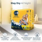 Karein Overnight Adult Diaper Pant L Size, Large, Waist (90-120 cm 35"-47"), 10 Unit, Long Protection Hour, Unisex, Quick & Even Absorption, Aloe Vera, Leakproof, Odour Control, Wetness Indicator - Image 6