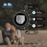 Jr. Sr. Adult Diaper Pants Style | Medium (M) Size 10 Counts | Waist 24"-40" (61-102cm)| Upto 12 hr Absorption Protection | Unisex with Wetness Indicator | Odour Control & Goodness of Aloe Vera - Image 4