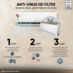 LG 1.5 Ton 3 Star, Smart Inverter Split AC (100% Copper Condenser, AI Convertible 6-in-1, Faster Cooling & Energy Saving, Diet Mode+, HD Filter with Anti-Virus Protection,Him Clean, AS-Q18JNXE,White) - Image 10