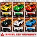 911 GT3 RS Die-Cast Metal Toy Car |1:64 Scale Collectible Model with Free Rolling Wheels | Realistic Sports Car Replica - Sent Random Colour (PORS 911-1:64 Scale Miniature Car) - Image 6