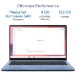 ASUS Chromebook CM1505 (2026), Smartchoice, MediaTek Kompanio 540 Processor, 4GB RAM, 64GB SSD, FHD, 15.6"(39.6 cm), 60Hz, Chrome OS, Fabric Blue, 1.49 Kg, CM1505CM4A-S70080, Thin & Light Laptop - Image 9