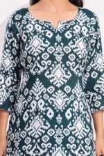 YAZIA Women Cotton Lounge Wear Set – Printed Top & Pyjama Co-Ord Set | Soft Breathable Fabric | Daily, Nightwear & Home Wear | Small to 3XL - Image 7