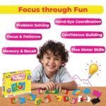 My Starter Jigsaw Puzzle - Fruits & Colors| 2-Piece Puzzle for Kids Age 2,3,& 4 yrs| Montessori Educational Toy Set of 20 Puzzle, 40 Big Pieces| Return & Birthday Gift for Boys & Girls - Image 6