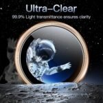JETech Camera Lens Protector for iPhone 16 Pro/16 Pro Max, Desert Titanium - Image 6