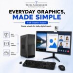 Intel Core i5 Desktop Computer, 8GB RAM, 256GB SSD + 500GB HDD, Windows 11, 1GB Graphics, 19 Inch Monitor, Keyboard & Mouse – Complete Ready-to-Use Home & Office PC Set - Image 6