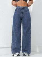 London Hills Women's Relaxed Fit High Rise Jeans || Woman Jean's || Women Baggy Jeans || Jean's for Womens || Loose Jean for Women's || Oversized Woman baggys - Image 3