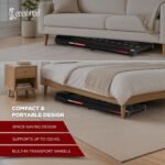 Cockatoo SmartWalk 1A Slimmest Walking Pad for Home, with Speed 1-6Km/Hr, 3HP Peak, 2-Level Incline Underdesk Treadmill (Max Weight:100 kg) - Image 7
