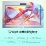 HP All-in-One, Intel Core Ultra 5 125U (16GB DDR5,1TB SSD) IPS, 300 nits, Anti-Glare, 27inch(68.6cm) FHD, Win11, M365, Office24, Shell White, 6.72kg, FHD IR tilt Camera w/Privacy shuttter, 27-cr1027in - Image 7