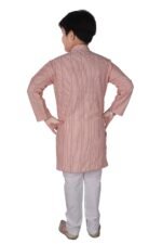 Pro-Ethic Style Developer Boy's Cotton Striped Kurta Pyjama For s | Kurta Paijama Set - Image 2