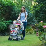 R for Rabbit Lollipop Lite Baby Stroller for 0 to 3 Years with 5 Point Safety Harness | Reversible Handlebar | Cushioned Seat with 3 Level Seats Recline/Lightweight Pram for Kids (Black Stripes) - Image 6