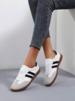 layasa Women's Sneaker Stylish Women Shoes White - Image 5