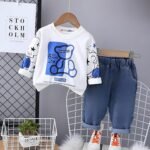 Googo Gaaga Boys Printed T-shirt and Jogger Co-ord Set - Image 2