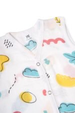 New Born Baby Boy's & Baby Girls Muslin cord set Clothing Top and Aop Shorts Set(Multicolored), (Pack of 5) - Image 4