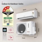 Hitachi 1.5 Ton 3 Star, New Star rated, Inverter Split AC(Copper, Smart View Display, 4 Way Swing,RAS.D318PCD2BS1, White) - Image 3