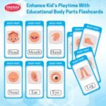 Chanak Doctor Playset for Kids, Pretend Play Doctor Set with Foldable Suitcase and 17 Flashcards for Kid, Doctor Kit Toyset for Kids Above 3 Years, BIS Approved. - Image 3